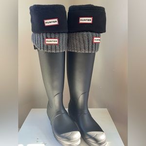 Hunter boots size 7